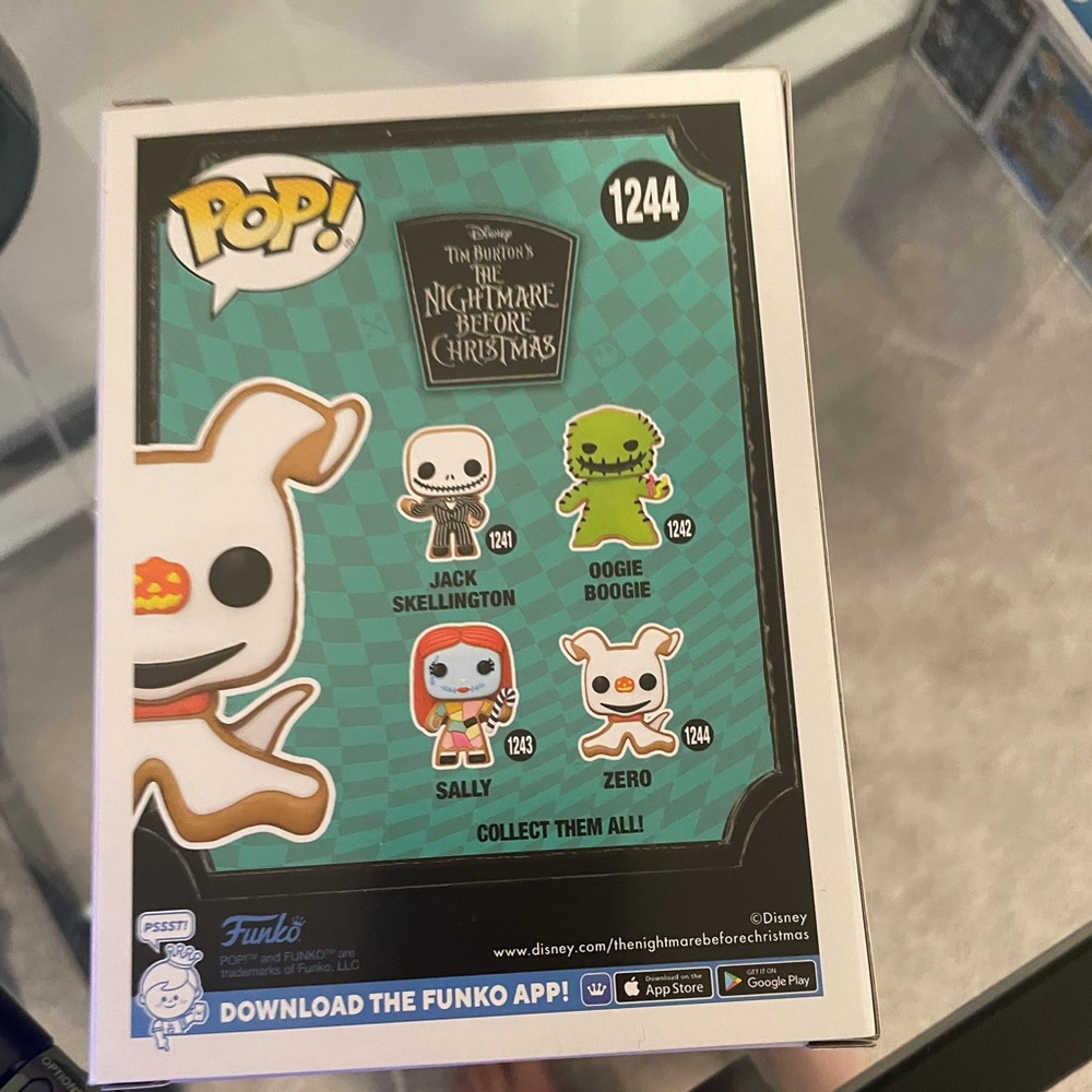 New Nightmare Before Christmas Gingerbread Zero Funko Pop